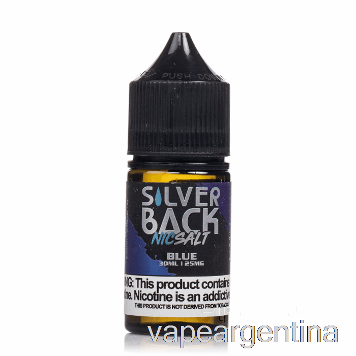 Azul - Jugo De Espalda Plateada Co. Sales - 30ml 25mg Vape Argentina